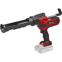 EINHELL Pistolet sans fil Power X-Change TE-SG 18/10 Li - Solo, Pistolet à calfeutrer Rouge/Noir, Batterie et chargeur non inclus
