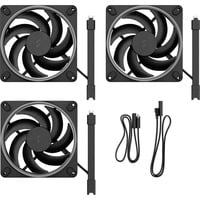 Fractal Design Momentum 14 RGB ventilateurs de boîtier Noir, 3 pièces, 140 x 140 x 25 mm, PWM
