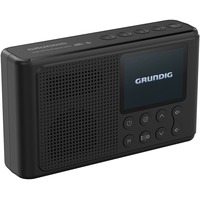 Grundig Music 6500 Portable Analogique et numérique Noir, Radio Noir, Portable, Analogique et numérique, DAB+, FM, 2,5 W, LCD, 6,1 cm (2.4")