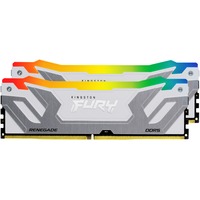 Kingston FURY 48 Go DDR5-8400 (2x 24 Go) mémoire vive Argent, KF584CU40RWAK2-48, CUDIMM, XMP 3.0