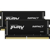 Kingston FURY Impact 32 Go DDR5-5600 (2x 16 Go) mémoire PC portable Noir, KF556S40IBK2-32, SO-DIMM