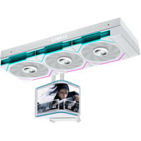 Lian Li HydroShift II OLED Curved 360TL, Watercooling Blanc