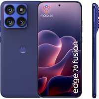 Motorola edge70 Fusion 256GB, Smartphone Bleu