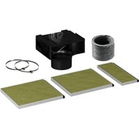 Neff Z51BII1X6 Accessoire pour hotte Filtre de hotte, Ensemble de conversion Filtre de hotte, Noir, Vert, Gris, Neff, 466 mm, 380 mm, 690 mm