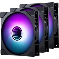 Phanteks M25G2-140 D-RGB Triple Pack ventilateurs de boîtier Noir, 3 pièces, 140 x 140 x 25 mm, PWM