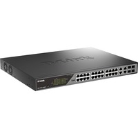 D-Link DSS-200G-28MPP commutateur réseau Géré L2 Gigabit Ethernet (10/100/1000) Connexion Ethernet, supportant l'alimentation via ce port (PoE) 1U Gris, Switch Géré, L2, Gigabit Ethernet (10/100/1000), Full duplex, Connexion Ethernet, supportant l'alimentation via ce port (PoE), 1U
