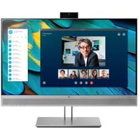 HP 23.8" Moniteur Argent/Noir
