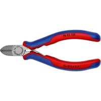 KNIPEX 76 22 125, Tenailles de cran Rouge/Bleu