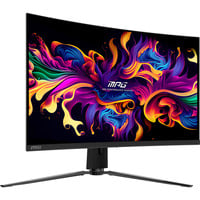 MSI MPG 321CURXDE QD-OLED écran plat de PC 80 cm (31.5") 3840 x 2160 pixels 4K Ultra HD Noir Moniteur gaming incurvé Noir, 1x DisplayPort, 2x HDMI, 1x USB-C, 2x USB-A, 240 Hz, 80 cm (31.5"), 3840 x 2160 pixels, 4K Ultra HD, QD-OLED, 0,05 ms, Noir