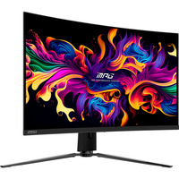 MSI MPG 321CURXDE QD-OLED écran plat de PC 80 cm (31.5") 3840 x 2160 pixels 4K Ultra HD Noir Moniteur gaming incurvé Noir, 80 cm (31.5"), 3840 x 2160 pixels, 4K Ultra HD, QD-OLED, 0,05 ms, Noir