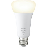 Philips Hue A67 - Ampoule connectée E27 - 1600, Lampe à LED Philips Hue White A67 - Ampoule connectée E27 - 1600, Ampoule intelligente, Blanc, Bluetooth/Zigbee, LED intégrée, E27, Blanc chaud