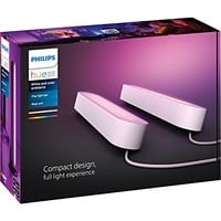 Philips Hue Hue Play pack x2, Lumière LED Blanc, Philips Hue White and Color ambiance Hue Play pack x2, Blanc, LED intégrée, Ampoule(s) non remplaçable(s), Blanc, 2000 K, 6500 K