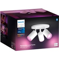 Philips Hue White & Color Ambiance Fugato Spot triple, Lumière LED Blanc