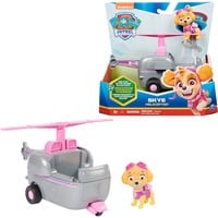 Spin Master Vehicule + Figurine Stella La Pat' Patrouille, Jeu véhicule Gris/Rose, PAW Patrol Vehicule + Figurine Stella La Pat' Patrouille, Hélicoptère, PAW Patrol, 3 an(s), Plastique, Gris, Rose