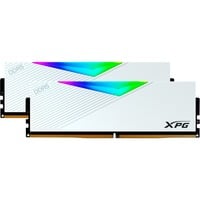 ADATA LANCER RGB module de mémoire 32 Go 2 x 16 Go DDR5 288-pin DIMM, Mémoire vive Blanc, 32 Go, 2 x 16 Go, DDR5, 7200 MHz, 288-pin DIMM