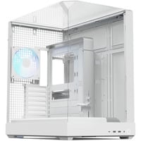 APNX  boîtier midi tower Blanc | 2x USB-A | 1x USB-C | RGB | Verre Trempé