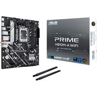 ASUS PRIME H810M-A WIFI Intel H810 LGA 1851 (Socket V1) micro ATX carte mère socket 1851 Intel, LGA 1851 (Socket V1), Intel Core Ultra (Series 2), LGA 1851, DDR5-SDRAM, 128 Go
