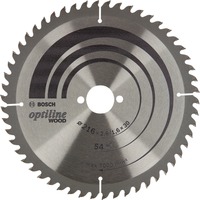 Bosch Lame de scie circulaire Optiline Wood Bosch, 620 g, 1 pièce(s)