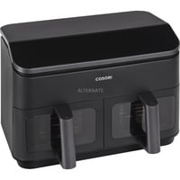 Cosori Dual Basket CAF-R901-AEU, Friteuse à air chaud Noir