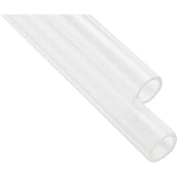 EKWB EK-Loop Hard Tube 12 mm 0.5 m - Acrylic Transparent, 2 piéces