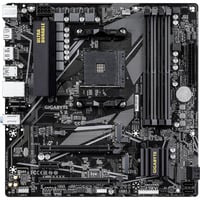 GIGABYTE B550M DS3H R2 carte mère socket AM4 Noir/gris, VRM 5+3 phases, jusqu'à 4733 MHz DDR4 (O.C.), 1x M.2 PCIe 4.0 + 1x M.2 PCIe 3.0, LAN 1 GbE, USB 3.2 Gen 1, AMD, Emplacement AM4, AMD Ryzen 3000 Series, AMD Ryzen 4000 Series, AMD Ryzen 5000 Series, Emplacement AM4, DDR4-SDRAM, 128 Go