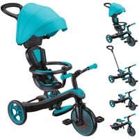 GLOBBER Explorer Trike 4 en 1, Véhicules pour enfants Turquoise