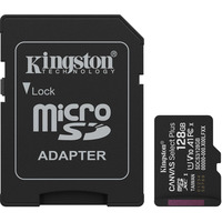 Kingston SDCS3/128GB, Carte mémoire Noir