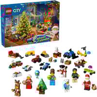 LEGO City Le calendrier de l’Avent 2025, Jouets de construction Jeu de construction, 5 an(s), Plastique, 186 pièce(s), 349 g