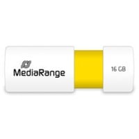 MediaRange Color Edition 16 GB, Clé USB Blanc/Jaune