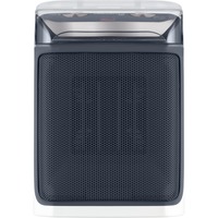 Rowenta Mini Excel Aqua SO9281 Intérieure Blanc 2000 W Chauffage de ventilateur électrique, Radiateur soufflant Gris/Blanc, Chauffage de ventilateur électrique, Vitrocéramique, 1,5 m, IP21, Intérieure, Bureau, Sol, Table