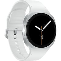SAMSUNG Galaxy Watch 8 3,3 cm (1.3") AMOLED 40 mm Numérique 438 x 438 pixels Écran tactile Argent Wifi GPS (satellite), Smartwatch Argent, 3,3 cm (1.3"), AMOLED, Écran tactile, 32 Go, GPS (satellite), 30 g