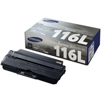Samsung Toner noir grande capacité HP authentique MLT-D116L Samsung Toner noir grande capacité authentique MLT-D116L, 3000 pages, Noir, 1 pièce(s)
