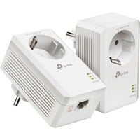TP-Link TL-PA7019P KIT 1000 Mbit/s Ethernet/LAN Blanc 2 pièce(s), Powerline 1000 Mbit/s, IEEE 1901, IEEE 802.3, IEEE 802.3ab, IEEE 802.3u, Type E / F, Gigabit Ethernet, 10,100,1000 Mbit/s, HomePlug AV2
