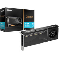 ASRock Radeon AI PRO R9700 32 Go, Carte graphique Noir, 4x DisplayPort