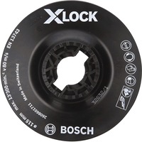 Bosch 2 608 601 711 accessoire pour meuleuse d'angle Assiette-support, Patin de ponçage Assiette-support, 11,5 cm, Bosch, Noir, 13300 tr/min, Plastique