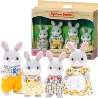 EPOCH Sylvanian Families - Famille Lapin des Bois, Jouets de construction 