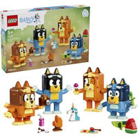 LEGO Bluey La famille de Bluey en briques LEGO, Jouets de construction 