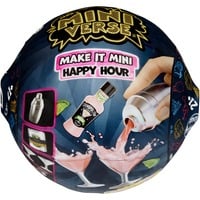 MGA Entertainment Make It Mini Happy Hour, Bricolage Miniverse Make It Mini Happy Hour, 8 an(s), Multicolore, Plastique, Résine