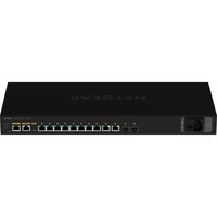 Netgear GSM4212P Géré L2/L3 Gigabit Ethernet (10/100/1000) Connexion Ethernet, supportant l'alimentation via ce port (PoE) 1U Noir, Switch Géré, L2/L3, Gigabit Ethernet (10/100/1000), Connexion Ethernet, supportant l'alimentation via ce port (PoE), Grille de montage, 1U