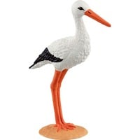Schleich FARM WORLD Cigogne, Figurine 3 an(s), Orange, Blanc