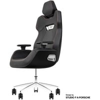 Thermaltake ARGENT E700 Siège de jeu sur PC Noir, Siège gaming Noir, Siège de jeu sur PC, 150 kg, 170 cm, 190 cm, Argent, Aluminium