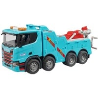 bruder Scania Super 560R camion de dépannage et de remorquage avec module lumière et son, Modèle réduit de voiture 
