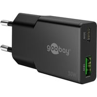 goobay 75737, Chargeur Noir