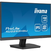 iiyama ProLite XU2293HSU-B7 écran plat de PC 54,6 cm (21.5") 1920 x 1080 pixels Full HD LED Noir Moniteur Noir (Mat), 1x DisplayPort, 1x HDMI, 2x USB-A, 54,6 cm (21.5"), 1920 x 1080 pixels, Full HD, LED, 1 ms, Noir