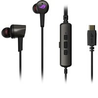 ASUS ROG CETRA II Casques Avec fil Ecouteurs Gaming USB Type-C Noir écouteurs in-ear Noir, Avec fil, 20 - 40000 Hz, Gaming, 30 g, Casques, Noir
