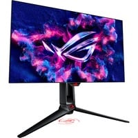 ASUS ROG Swift OLED PG27AQDP écran plat de PC 67,3 cm (26.5") 2560 x 1440 pixels Quad HD Noir Moniteur gaming Noir, 1x Mini DisplayPort, 2x HDMI, 2x USB-A, 480 Hz, 67,3 cm (26.5"), 2560 x 1440 pixels, Quad HD, OLED, 0,03 ms, Noir