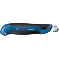 Bosch 1 600 A01 TH6 couteau à lame rétractable Noir, Bleu, Rouge, Cutter Bleu, 1,8 cm, 120 g