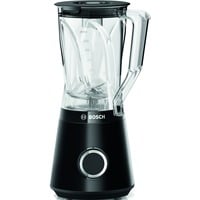 Bosch Serie 4 MMB6141B blender 1,5 L Mélangeur de table 1200 W Noir Noir, Mélangeur de table, 1,5 L, Fonction d'impulsion, Pileur de glace, 1 m, 1200 W