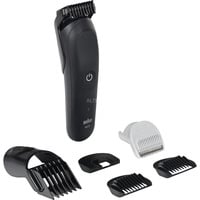 Braun AIO5540 tondeuse à cheveux Noir 14 Lithium-Ion (Li-Ion) Noir, Noir, 0,5 mm, 2,1 cm, Batterie, 120 min, Batterie intégré