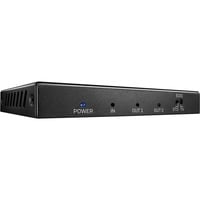 Lindy Splitter HDMI 18G, 2 Ports, Repartiteur HDMI Noir, 2 Ports, HDMI, 2x HDMI, 3840 x 2160 pixels, Noir, Métal, CE, FCC, RoHS, REACH, California Proposition 65